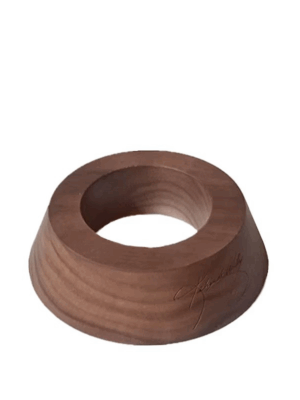 Walnut Wood Display Base Cone Display Stands