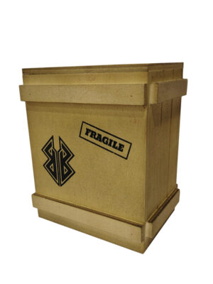 Vintage Style Small Wooden Crate Box