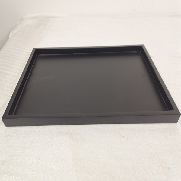 Black Painted Solid Wood Display Tray - Image 2