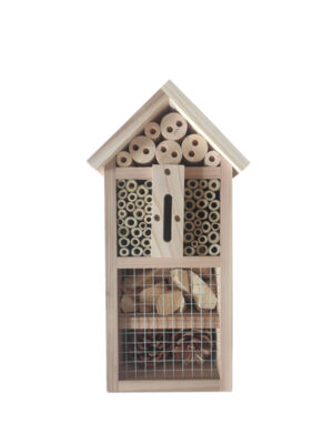 DIY wooden insect houses