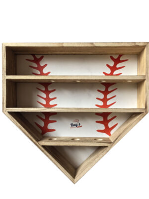 Retro baseball display stand