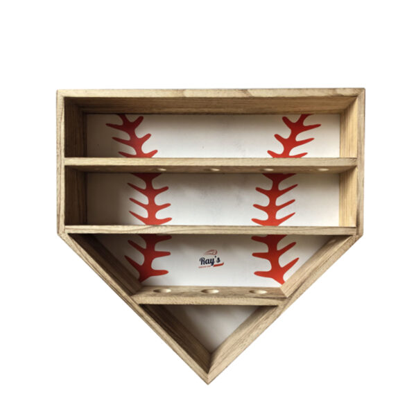 Retro baseball display stand