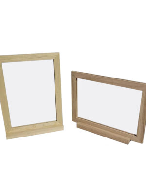 Custom Wooden Photo Frame with Stand – Minimalist Desktop Display Frame
