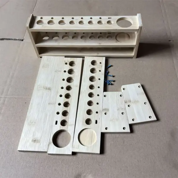 Removable bamboo stand