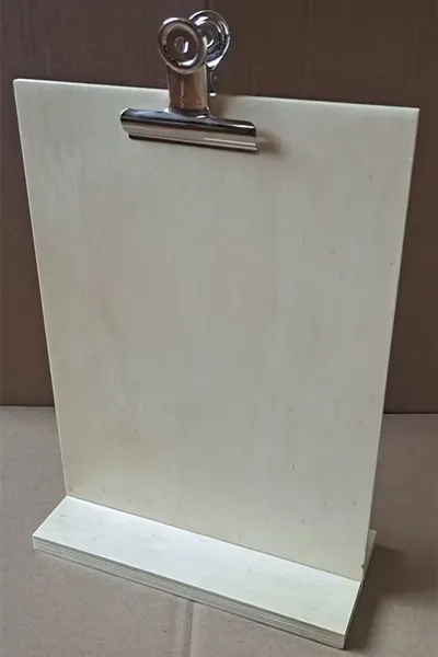 standing clipboard sign stand