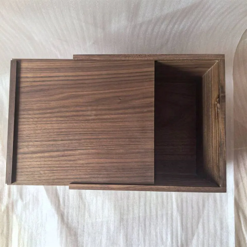 Box Jointed Sliding Top Wooden Boxes