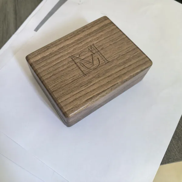 Jewelry Packaging Walnut Jewelry Box