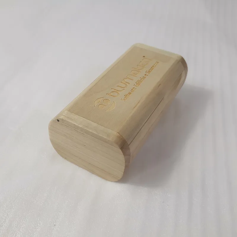 wooden storage box for USB