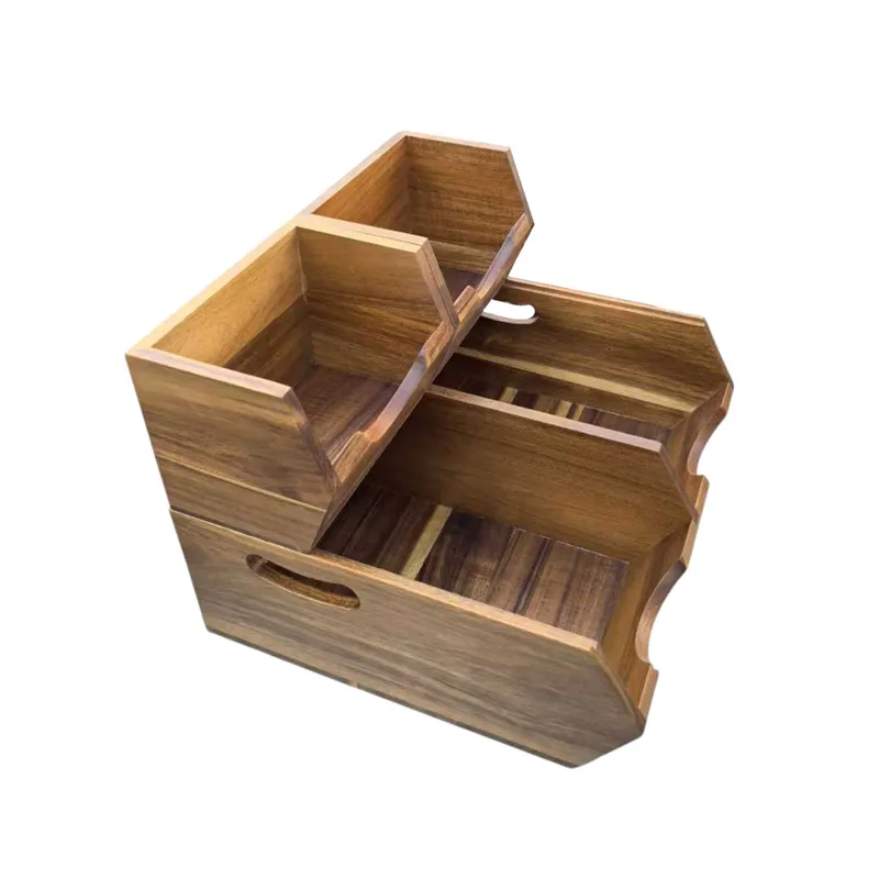 Wood Pantry Storage Bins