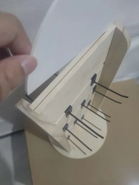 Rotating Display Stand with sign