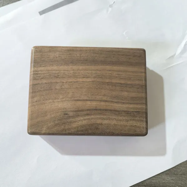 Walnut Jewelry Box custom wood box