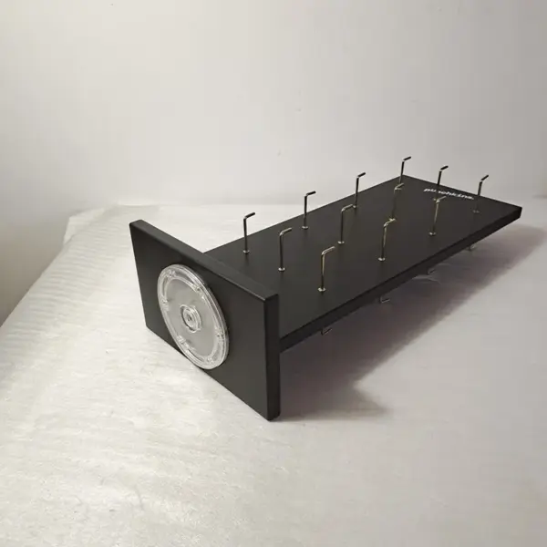 Wooden jewelry display stand 18 hooks