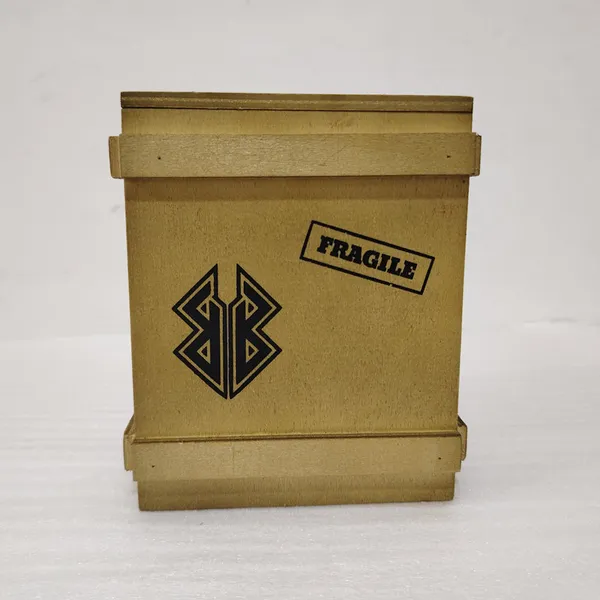 Wooden gift crate storage crates