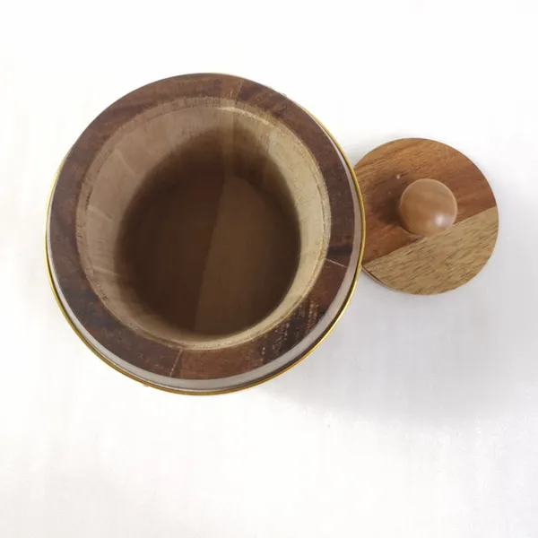 small barrel for sugar honey