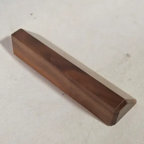 solid wood desk name plate