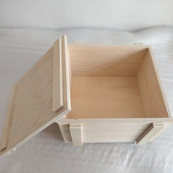 wood crate packaging box