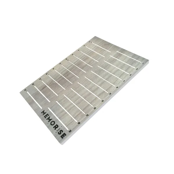 wooden card display stand
