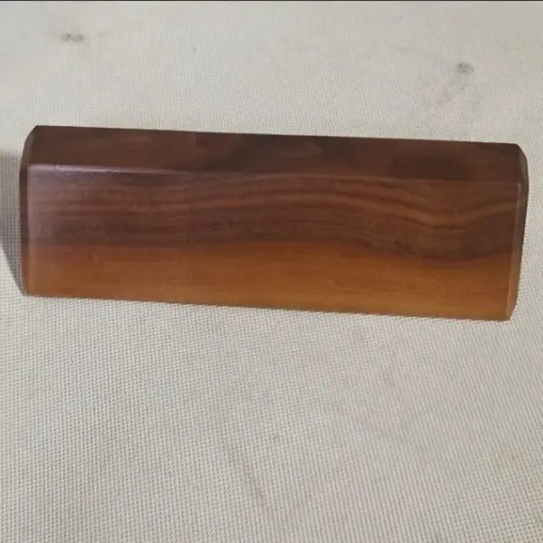 wooden desk name plate