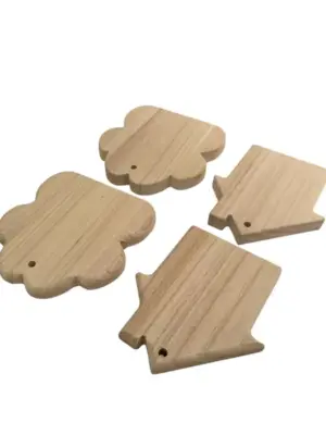 wooden shapes plaques blank wood plaque