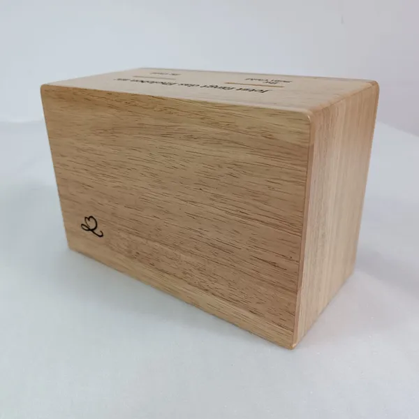 Solid Wood Wedding Money Box
