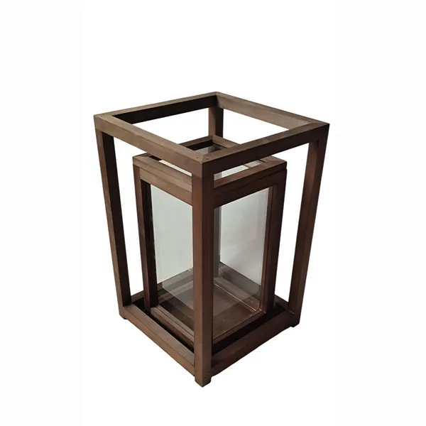 Double-layered wooden lanterns