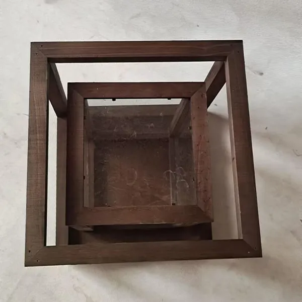 Nesting Wooden Lantern