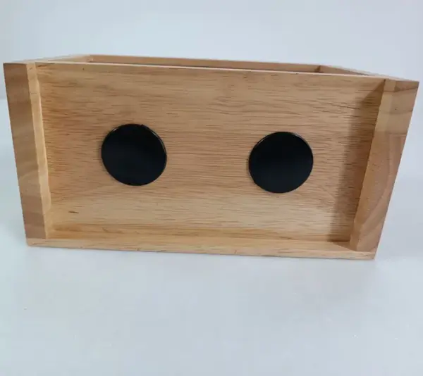 Wooden money box bottom