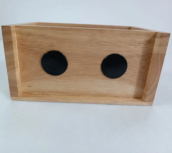 Wooden money box bottom