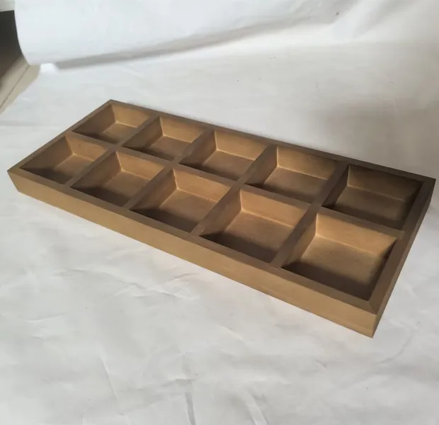 Wooden Tray Desk Organizer