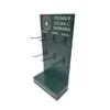 Wooden display stand with 6 hooks
