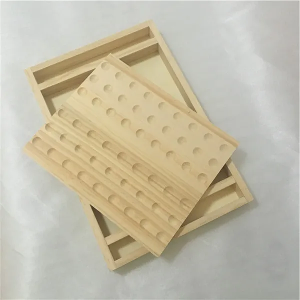 wooden boards and trays for marble games