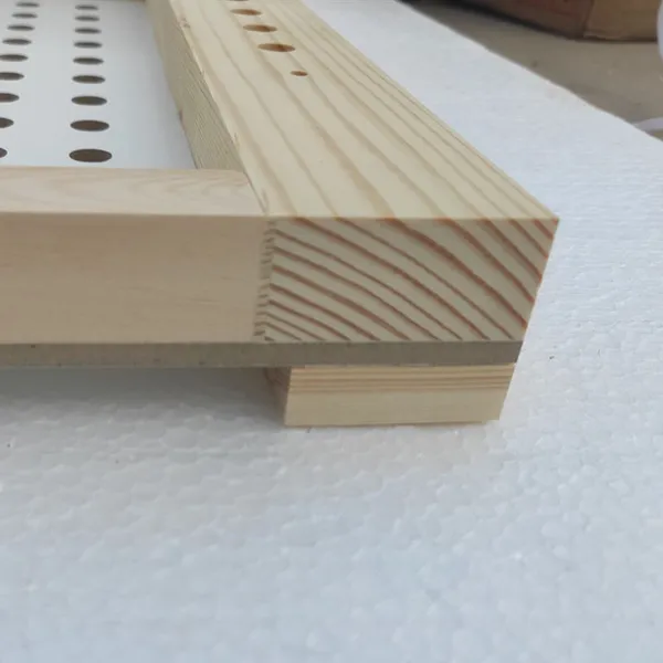 solid wood game peg board