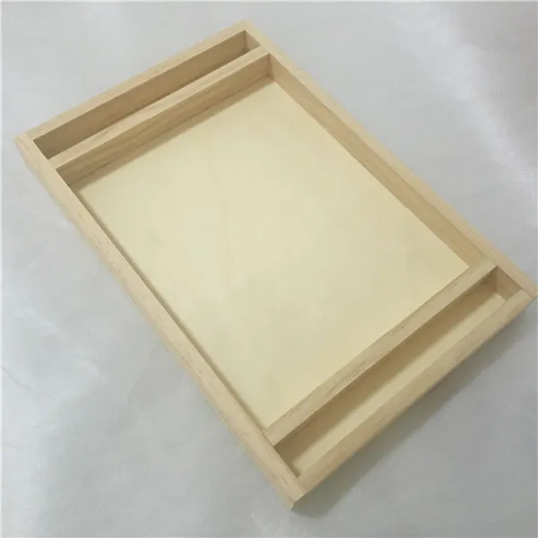 wooden game tray