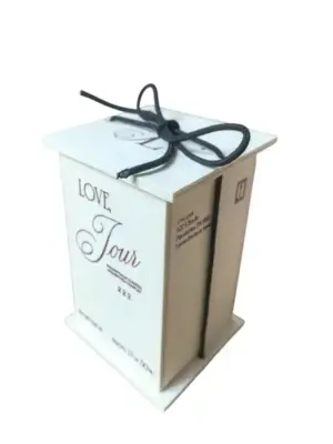 Custom-made wooden perfume box gift packaging